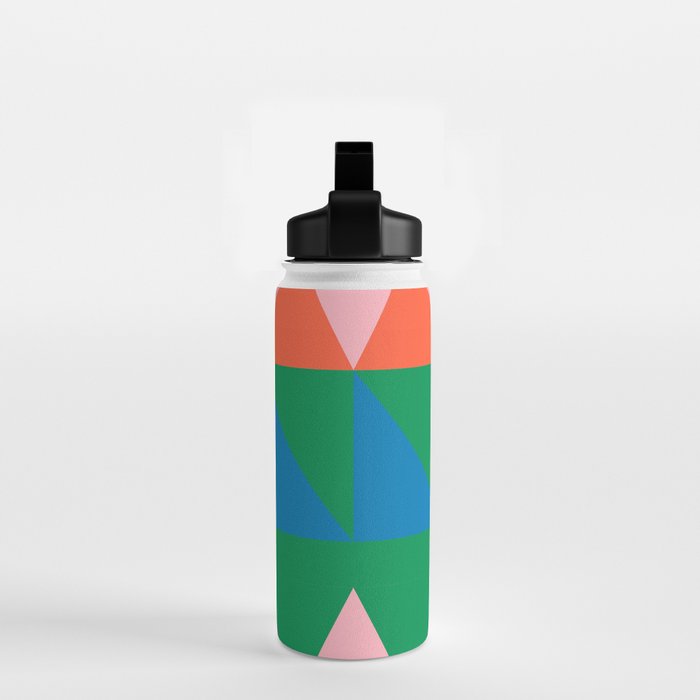 Geometric Shapes 220 Water Bottle Gallery Image 2
