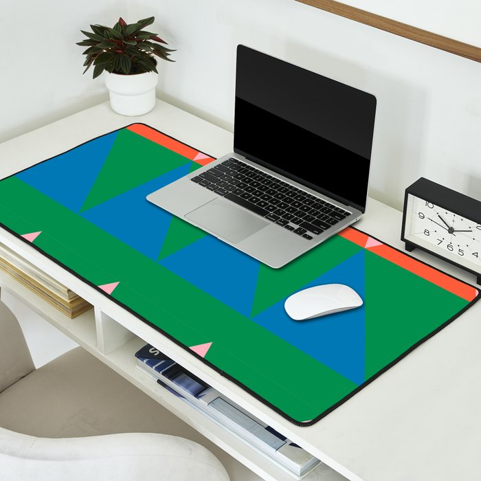 Geometric Shapes 220 Desk Mat Gallery Image 2