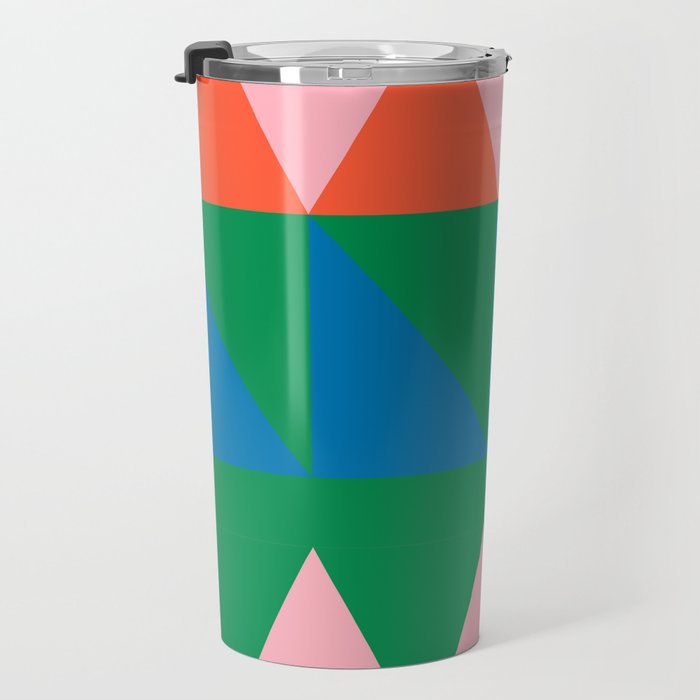 Geometric Shapes 220 Travel Mug Gallery Image 3