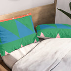 Geometric Shapes 220 Pillow Sham Gallery Image 2
