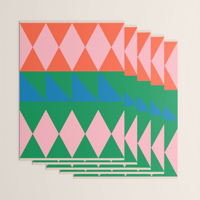 Geometric Shapes 220 Wrapping Paper Gallery Image 3