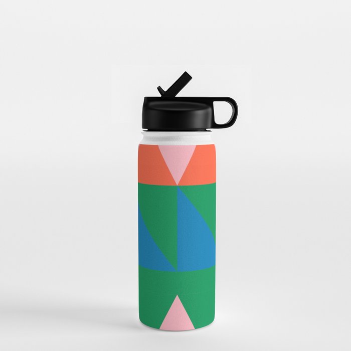 Geometric Shapes 220 Water Bottle Gallery Image 1