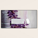 Purple Trees Desk Mat Gallery Image 1