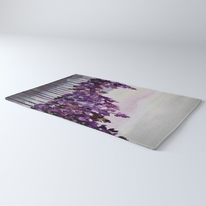 Purple Trees Rug Gallery Image 3