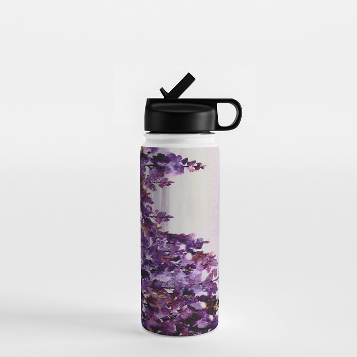 Purple Trees Water Bottle Gallery Image 1