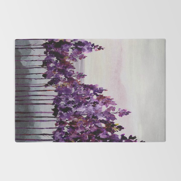Purple Trees Rug Gallery Image 2