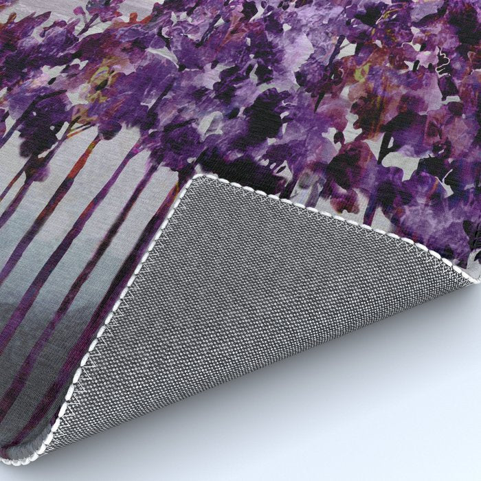 Purple Trees Rug Gallery Image 4