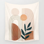 Modern Shapes Design 14 Wall Tapestry Gallery Image 4