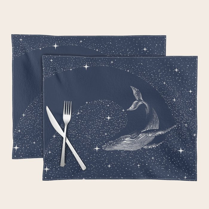 starry whale Placemat Gallery Image 1