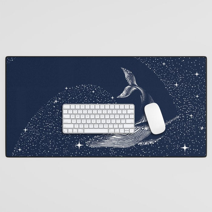 starry whale Desk Mat Gallery Image 1