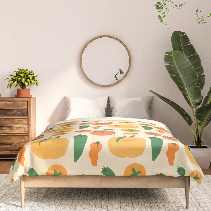 Veggie Love Pattern Comforter Gallery Image 3