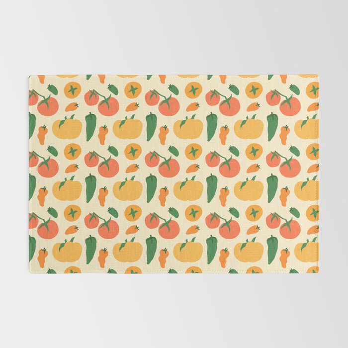 Veggie Love Pattern Rug Gallery Image 2