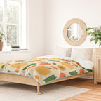 Veggie Love Pattern Duvet Cover Gallery Image 2