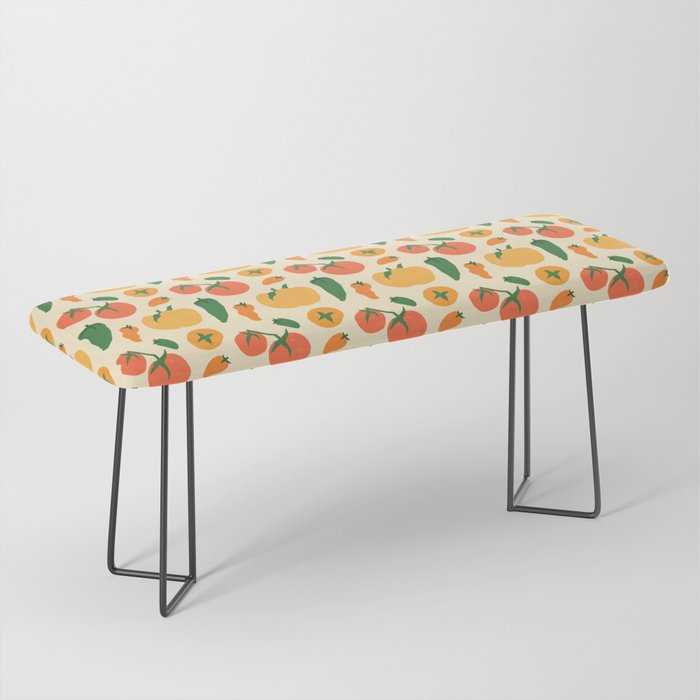 Veggie Love Pattern Bench Gallery Image 1