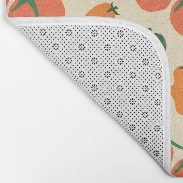 Veggie Love Pattern Bath Mat Gallery Image 2