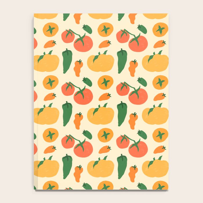 Veggie Love Pattern Notebook Gallery Image 4