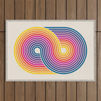 Candy Joyride: 80s Edition Outdoor Rug Gallery Image 1