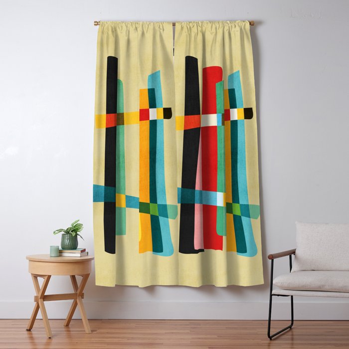 Broken Fences Window Curtain Gallery Image 1