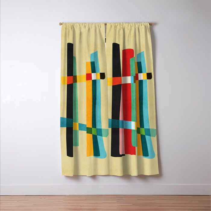 Broken Fences Window Curtain Gallery Image 3