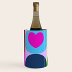 V-day hearts mid century modern Wine Chiller Gallery Image 1