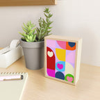 V-day hearts mid century modern Mini Art Print Gallery Image 2