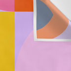 V-day hearts mid century modern Wall Tapestry Gallery Image 3
