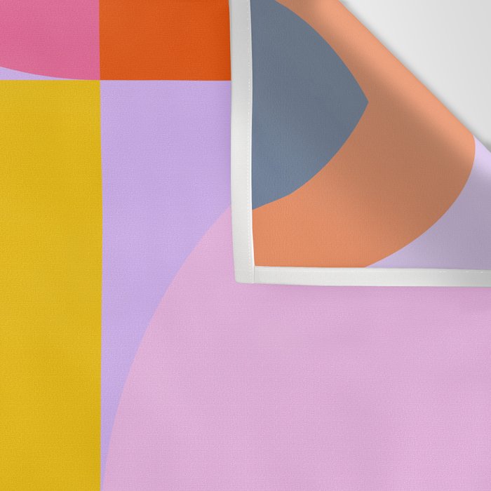 V-day hearts mid century modern Wall Tapestry Gallery Image 3