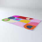 V-day hearts mid century modern Rug Gallery Image 3
