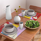V-day hearts mid century modern Placemat Gallery Image 2