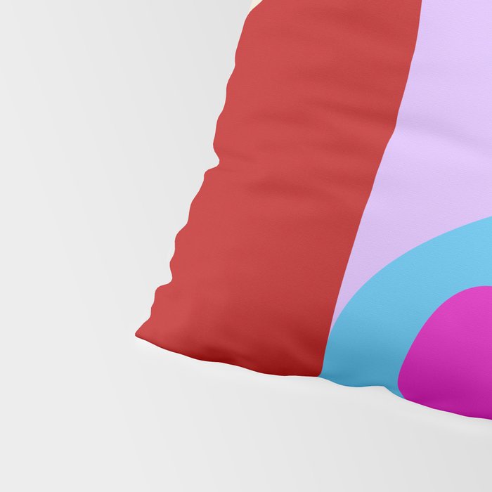 V-day hearts mid century modern Pillow Sham Gallery Image 4