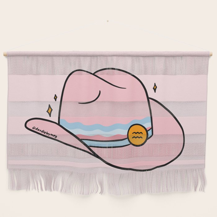 Aquarius Cowboy Hat Wall Hanging Gallery Image 1