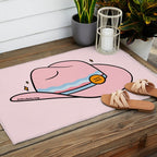 Aquarius Cowboy Hat Outdoor Rug Gallery Image 2