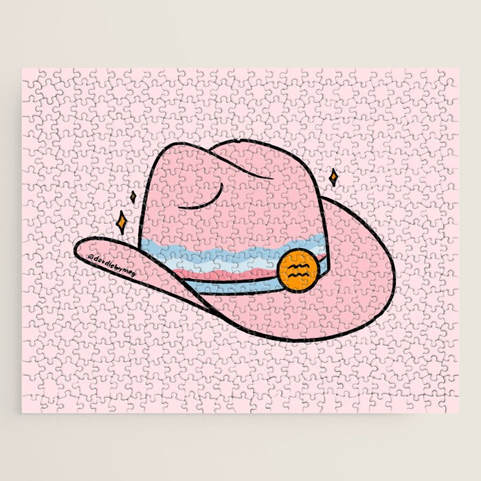 Aquarius Cowboy Hat Jigsaw Puzzle Gallery Image 1