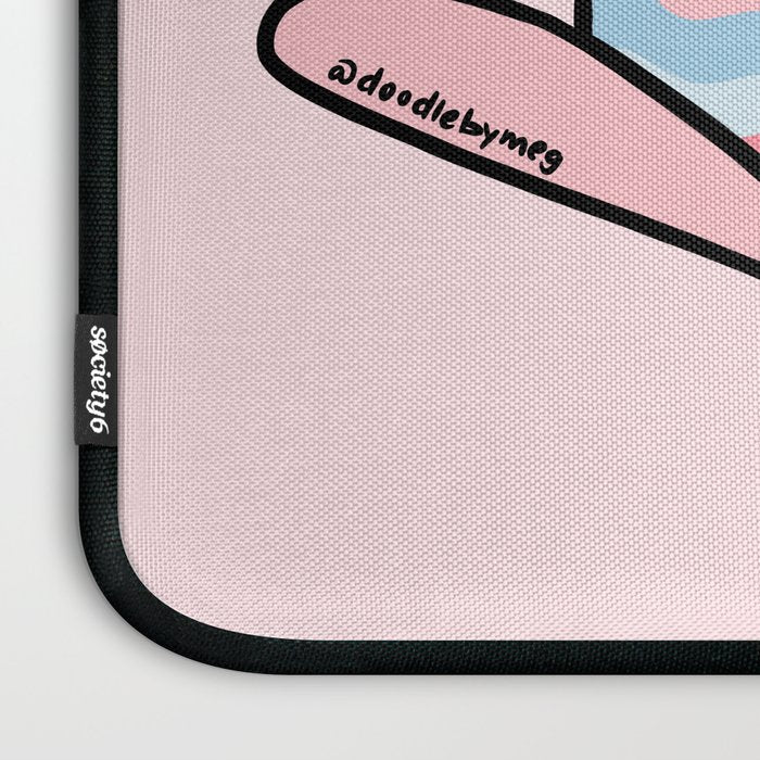 Aquarius Cowboy Hat Laptop Sleeve Gallery Image 3