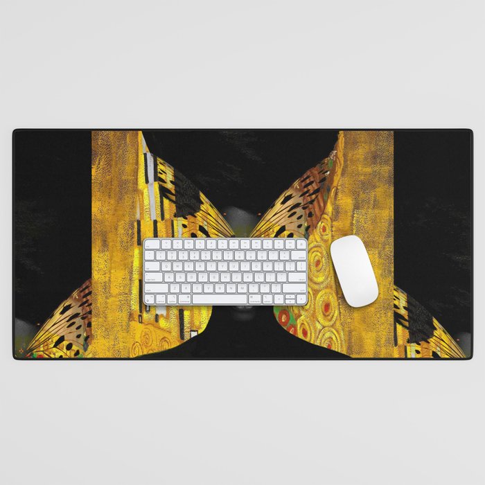 lady butterfly Desk Mat Gallery Image 1