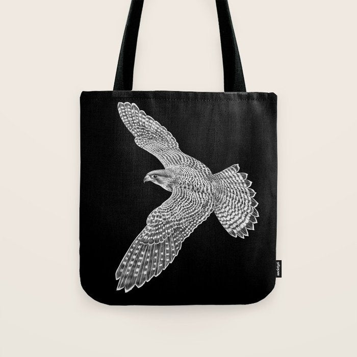 Peregrine Falcon Tote Bag Gallery Image 1