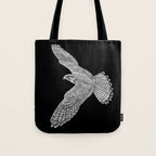 Peregrine Falcon Tote Bag Gallery Image 1
