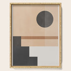 Mid Century Abstract Geometric 8 Serving Tray Gallery Image 1
