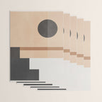 Mid Century Abstract Geometric 8 Wrapping Paper Gallery Image 3
