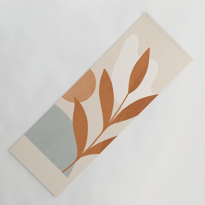 Abstract Minimal -Plant 10 Yoga Mat Gallery Image 1