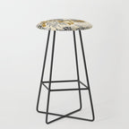 Rococo Raccoons - gold Stool Gallery Image 1