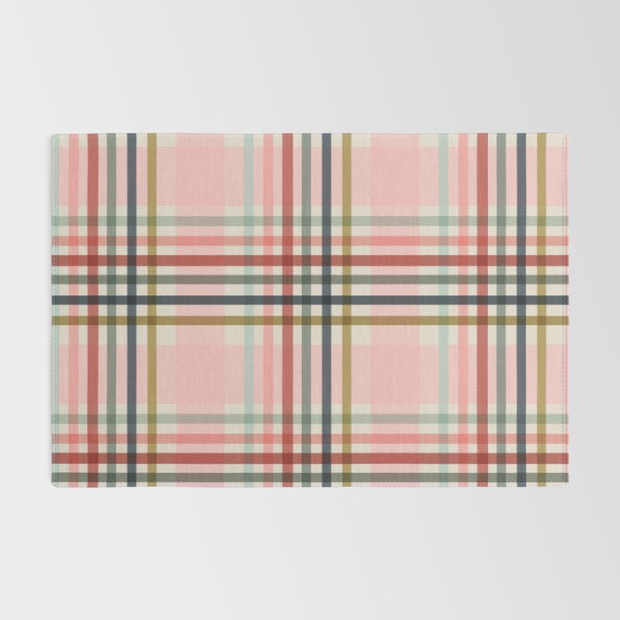Modern Pastel Grid B Rug Gallery Image 2