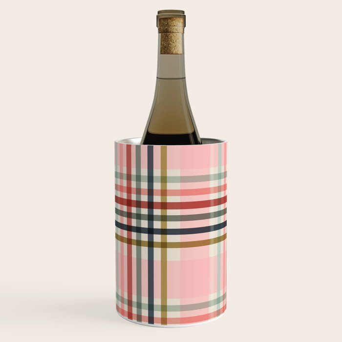 Modern Pastel Grid B Wine Chiller Gallery Image 2