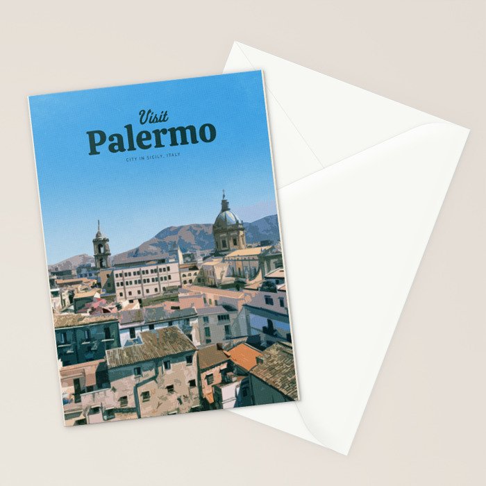 Visit Palermo Stationery Card Gallery Image 2
