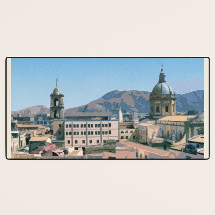Visit Palermo Desk Mat Gallery Image 3