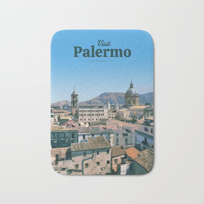 Visit Palermo Bath Mat Gallery Image 1