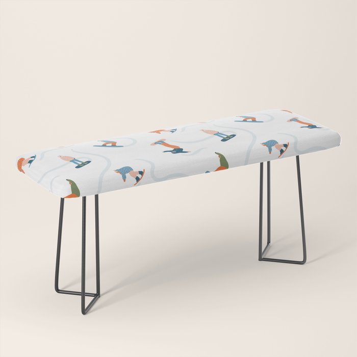 Snowboarding Bench Gallery Image 1