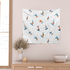 Snowboarding Wall Tapestry Gallery Image 2