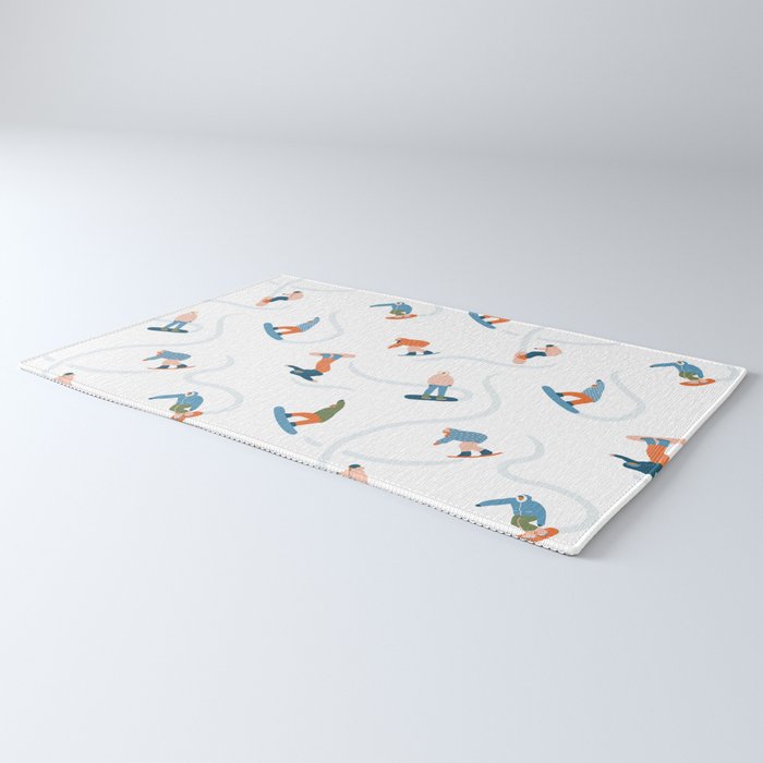 Snowboarding Rug Gallery Image 3