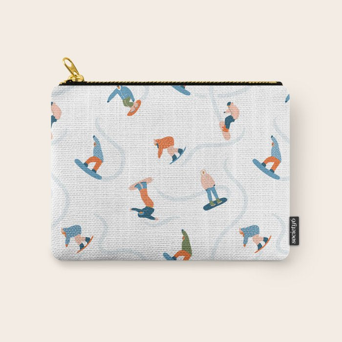 Snowboarding Carry All Pouch Gallery Image 1
